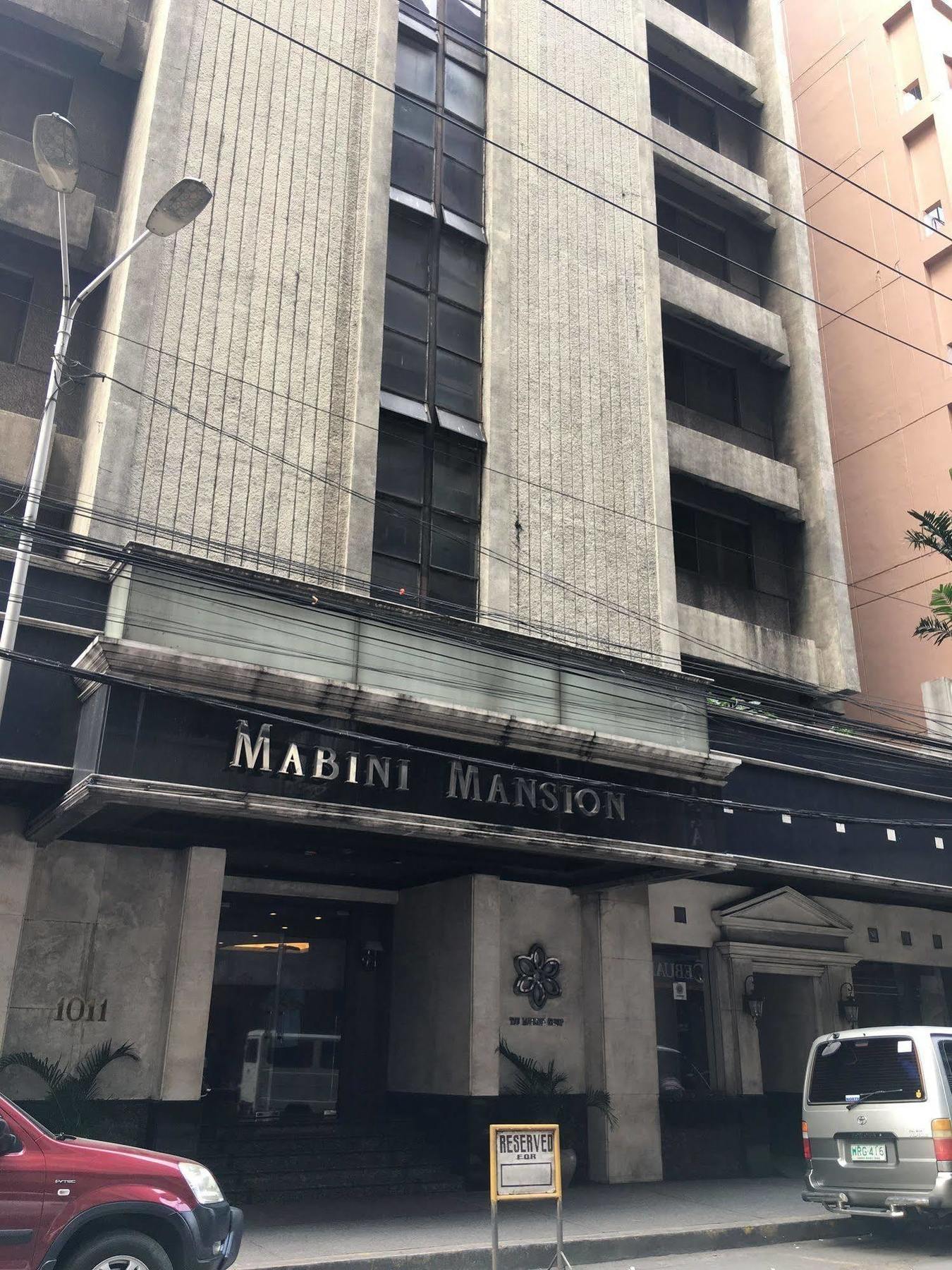 Mabini Mansion Hotel & Residential Suites มะนิลา ภายนอก รูปภาพ